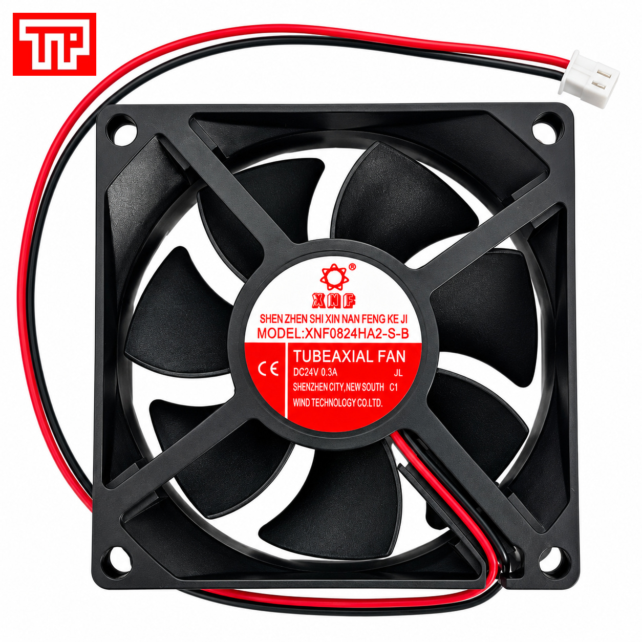 Quạt tản nhiệt 8025, điện áp DC 24V